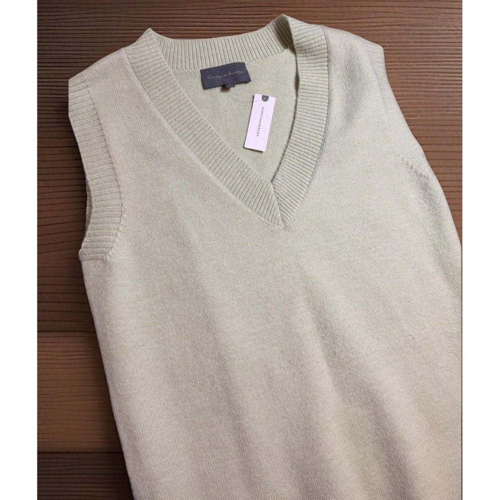 Sunday In Brooklyn Mini Dress Womens Medium Sage Green Sweater Preppy NWT